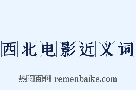 西北电影近义词是什么意思的图片